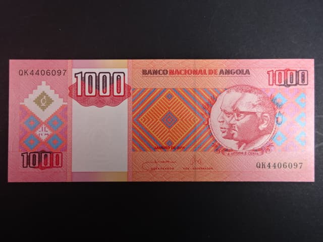 ANGOLA, 1000 Kwanzas 2011, BNB. B541b
