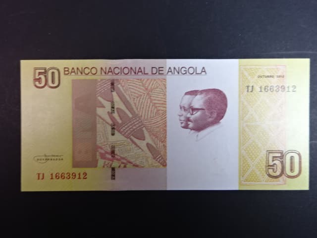 ANGOLA, 50 Kwanzas 2012, BNB. B545a