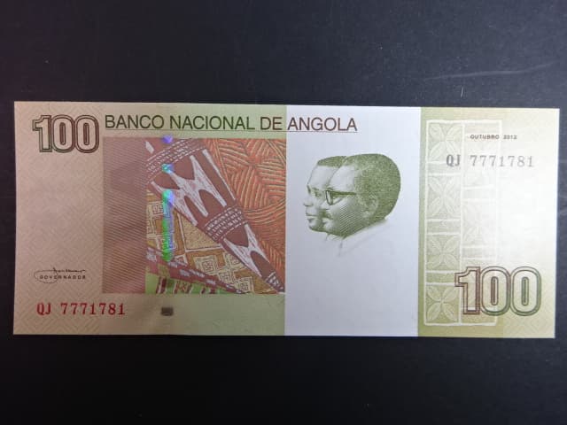 ANGOLA, 100 Kwanzas 2012, BNB. B546a
