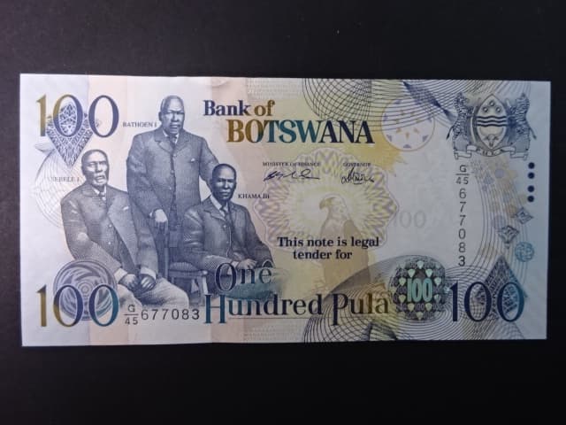 BOTSWANA, 100 Pula 2005, BNB. B123b
