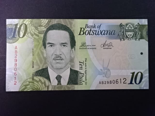BOTSWANA, 10 Pula 2010, BNB. B124b
