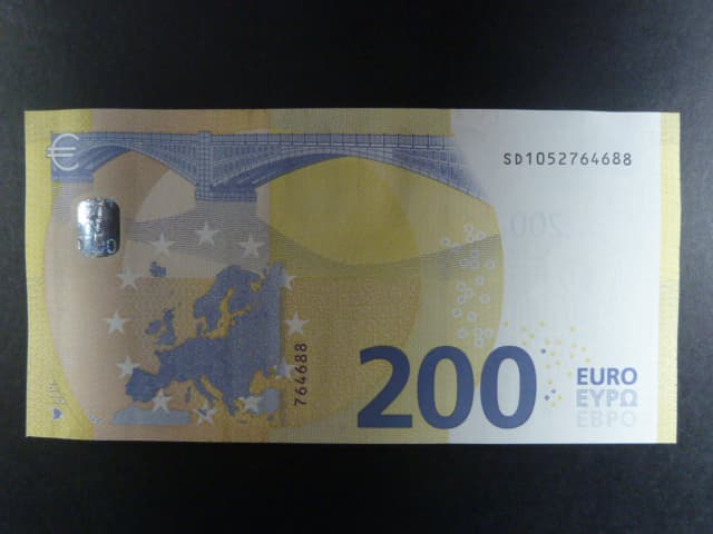 200 Euro 2019 s.SD, Itálie podpis Mario Draghi, S006