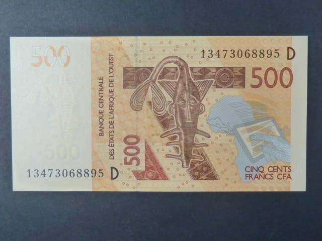 ZÁPADNÍ AFRIKA, MALI, 500 Francs 2013 D, BNB. B120Db