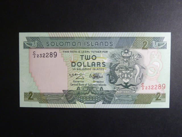 ŠALAMOUNOVY OSTROVY, 2 Dollars 1997, BNB. B208a, Pi. 18