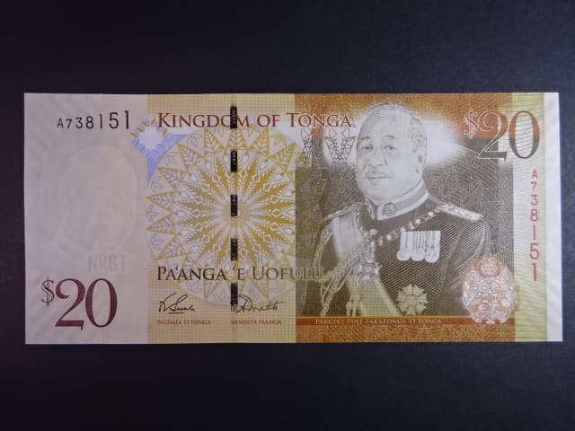 TONGA, 20 Pa’anga 2009, BNB. B216a, Pi. 41
