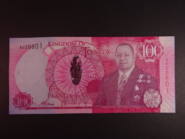 TONGA, 100 Pa’anga 2015, BNB. B224a, Pi. 49