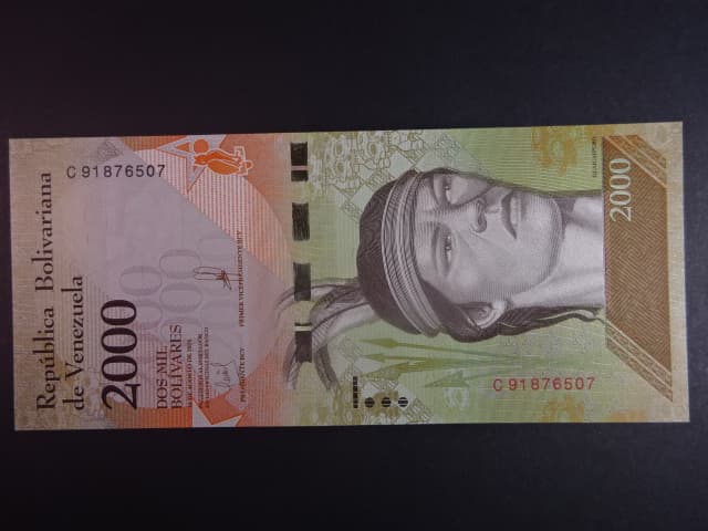 VENEZUELA, 2000 Bolivares 2016, BNB. B366b, Pi. 96b