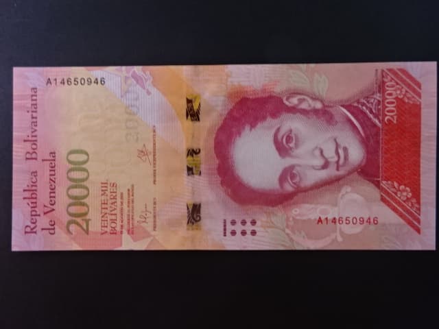 VENEZUELA, 20000 Bolivares 2016, BNB. B369a, Pi. 99