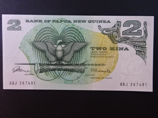 PAPUA NOVÁ GUINEA, 2 Kina 1975, BNB. B101a, Pi. 1