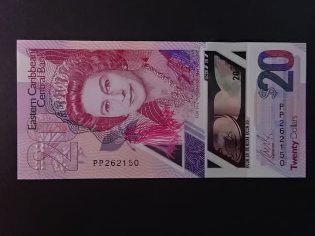 VÝCHODOKARIBSKÉ STÁTY, 20 Dollars 2019, BNB. B242a