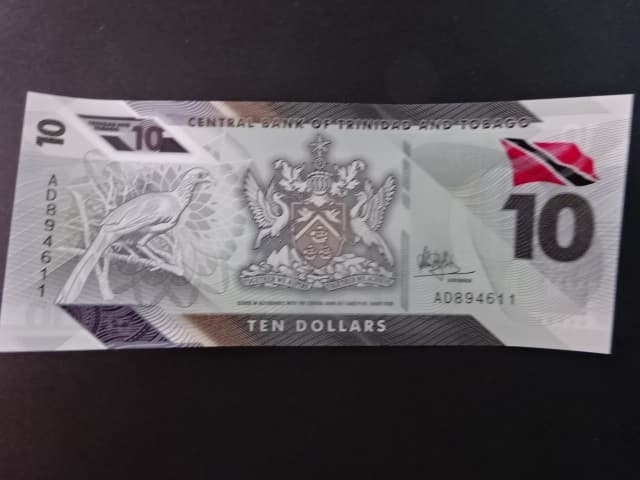 TRINIDAD A TOBAGO, 10 Dollars 2020, BNB. B238a