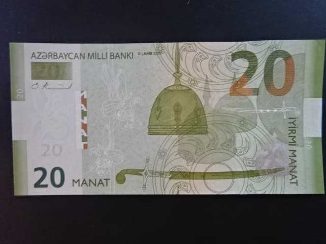 AZERBAJDŽÁN, 20 Manat 2005, BNB. B317a, Pi. 28