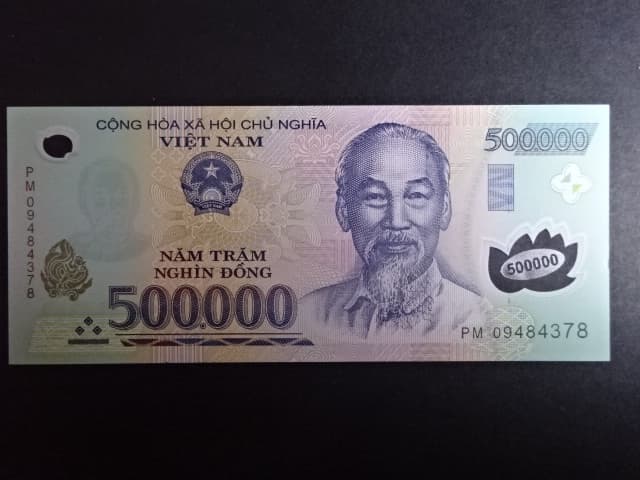 VIETNAM, 500000 Dong 2009, BNB. B348f, Pi. 124