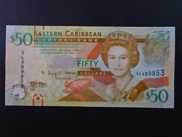 VÝCHODOKARIBSKÉ STÁTY, 50 Dollars 2012, BNB. B238a, Pi. 54