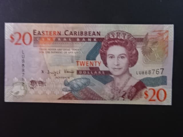 VÝCHODOKARIBSKÉ STÁTY, 20 Dollars 2008, BNB. B233a, Pi. 49