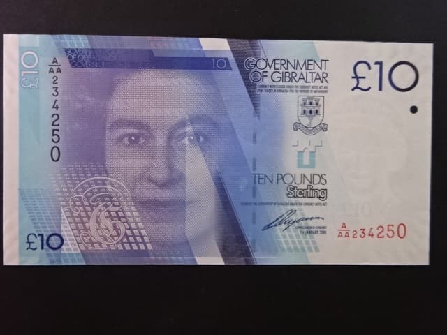 10 Pounds 2010, BNB. B131a, Pi. 36