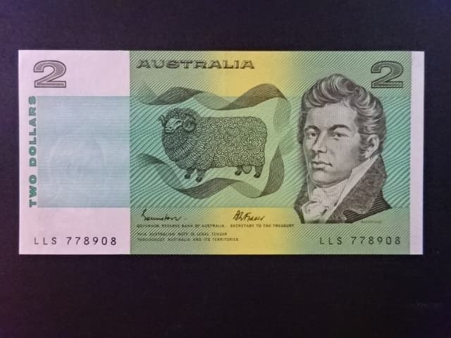 AUSTRÁLIE, 2 Dollars 1985, BNB. B211q, Pi. 43