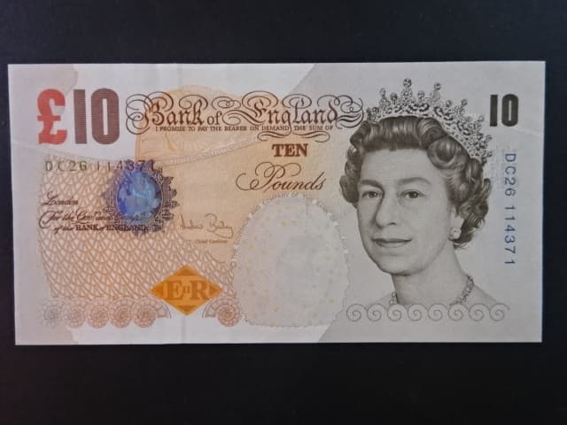 10 Pounds 2004, BNB. B199c, Pi. 389c