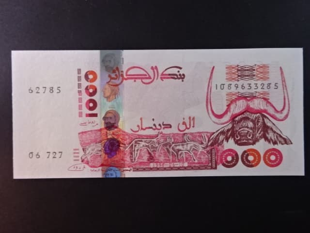 ALŽÍR, 1000 dinars 1998, BNB. B406a, Pi. 142