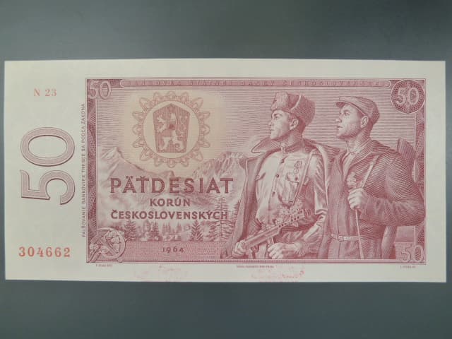 50 Kčs 1964 série N 23