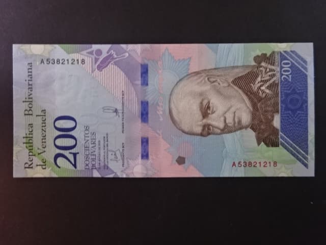 VENEZUELA, 200 Bolivares 2018, BNB. B377a, Pi. 107