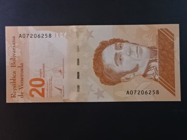 VENEZUELA, 20  Bolivares 2021, BNB. B387a