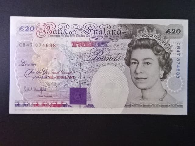 20 Pounds 1993, BNB. B196a, Pi. 387