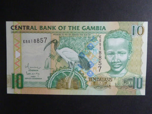 GAMBIE, 10 Dalasis 2009, BNB. B223b, Pi. 26