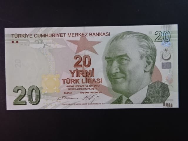20 Turk Lirasi 2012, BNB. B302b, Pi. 224