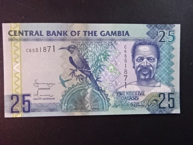 GAMBIE, 25 Dalasis 2006, BNB. B224a, Pi. 27