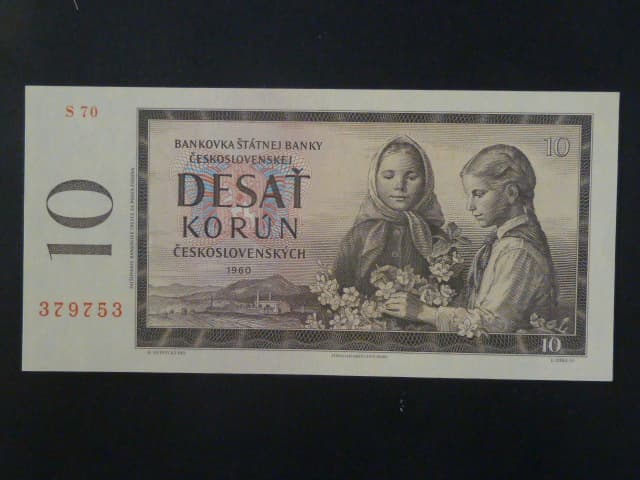 10 Kčs 1960 série S 70