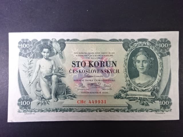 100 Kč 1931 série CHc, III.vydání