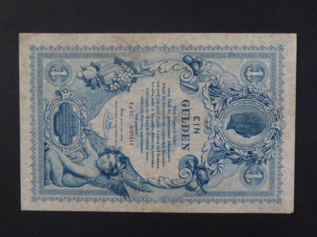 1 Gulden 1.7.1888 série Ye 17, Ri. 147