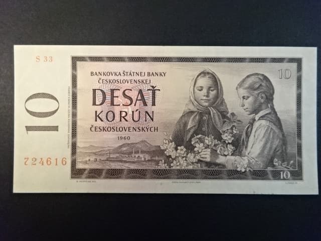 10 Kčs 1960 série S 33