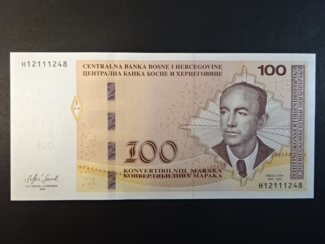 100 Convertible mark 2019 série H, BNB. B230c, Pi. 86