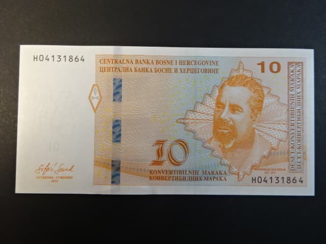 10 Convertible mark 2019 série H, BNB. B224c, Pi. 80