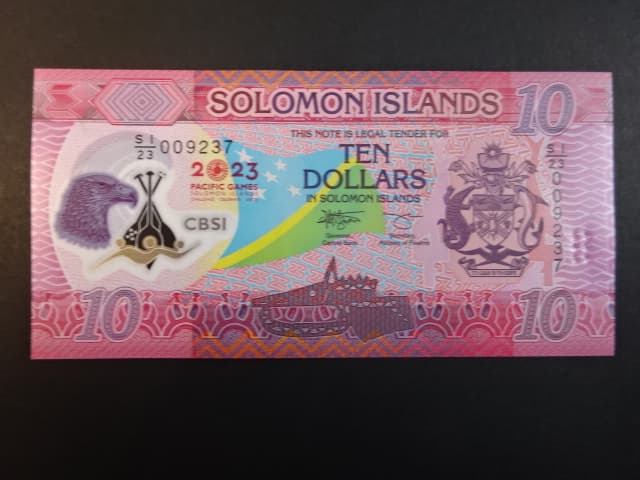 ŠALAMOUNOVY OSTROVY, 10 Dollars 2023, BNB. B227a