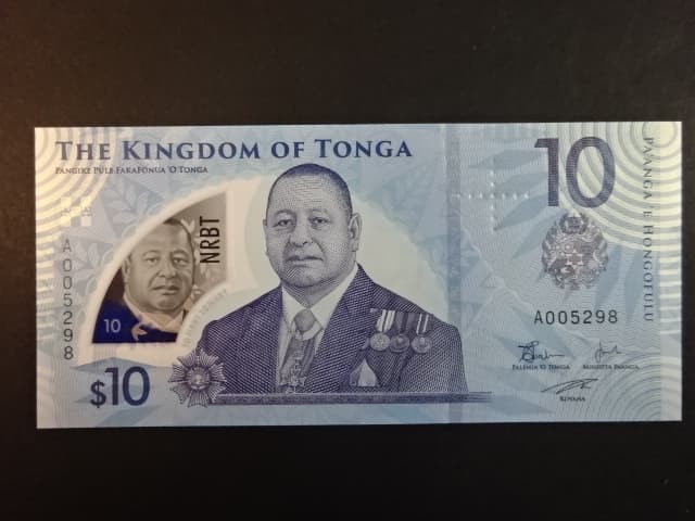 TONGA, 10 Pa’anga 2024, BNB. B227b