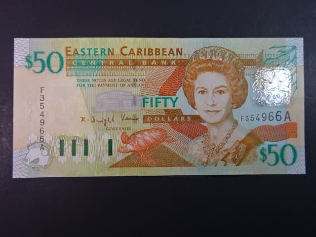 VÝCHODOKARIBSKÉ STÁTY, 50 Dollars 2004 (Antigua a Barbuda), BNB. B229a, Pi. 45