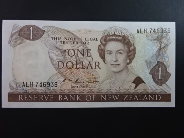 NOVÝ ZÉLAND, 1 Dollar 1985, BNB. B116b, Pi. 169
