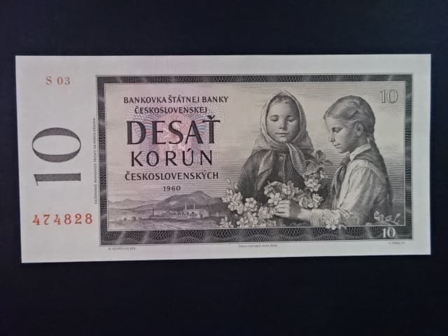 10 Kčs 1960 série S 03