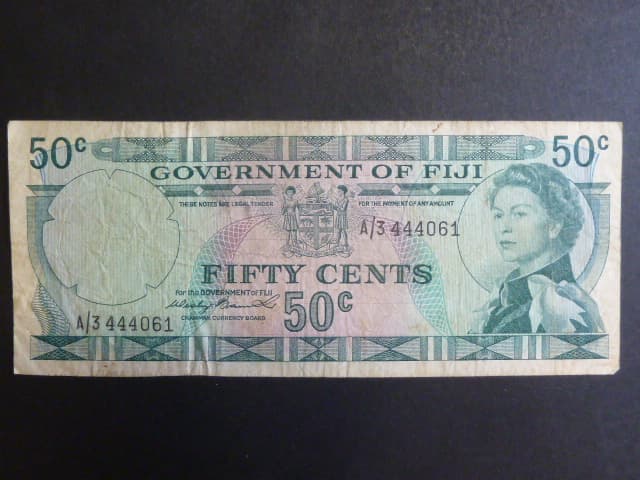 FIDŽI, 50 Cents 1971, BNB. 335b, Pi. 64