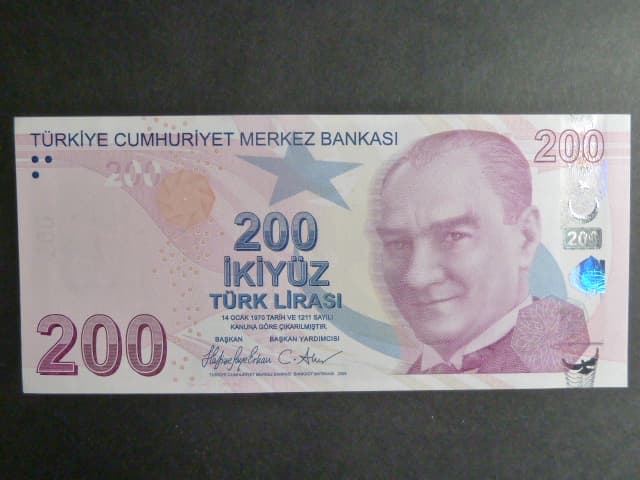 200 Turk Lirasi 2023, BNB. B305f, Pi. 227