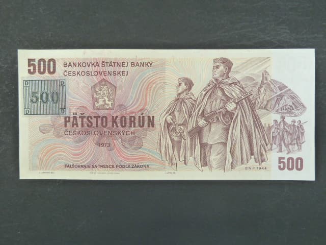 500 Kč 1973/1993 série U 32, kolek