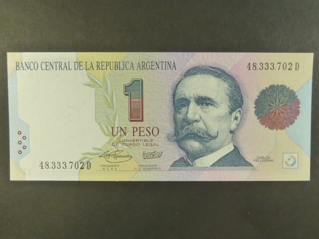 ARGENTINA, 1 Peso 1993, BNB. B329b, Pi. 339b