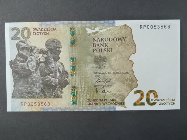 20 Zlotych 2022 pamětní, série RP, BNB BNP826a