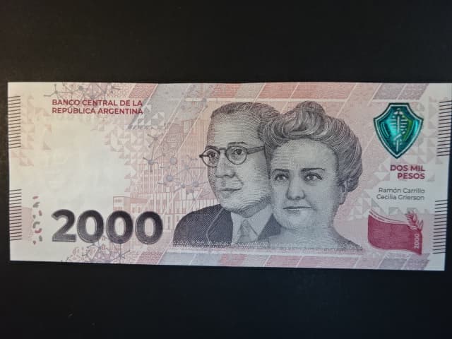 ARGENTINA, 2000 Pesos 2023 série A, BNB. B427a