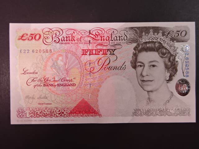 50 Pounds 1999 Lowther, BNB. B197b, Pi. 388b