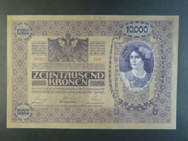 10 000 K 2.11.1918 série 1008