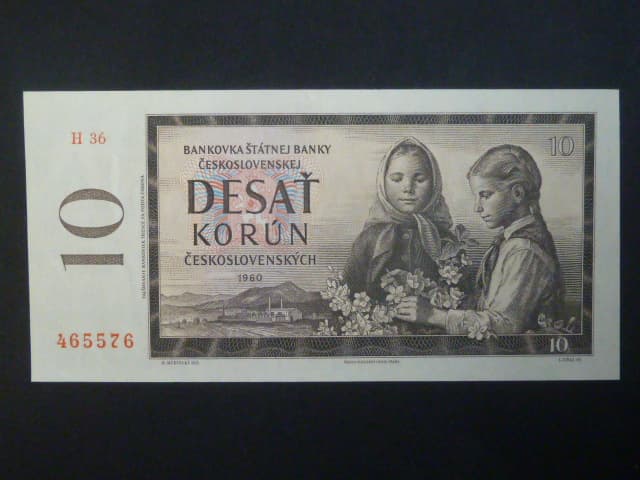 10 Kčs 1960 série H 38
